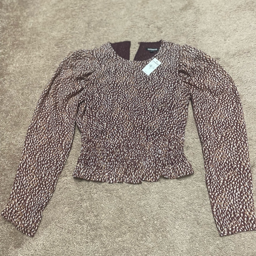 Express long sleeve blouse